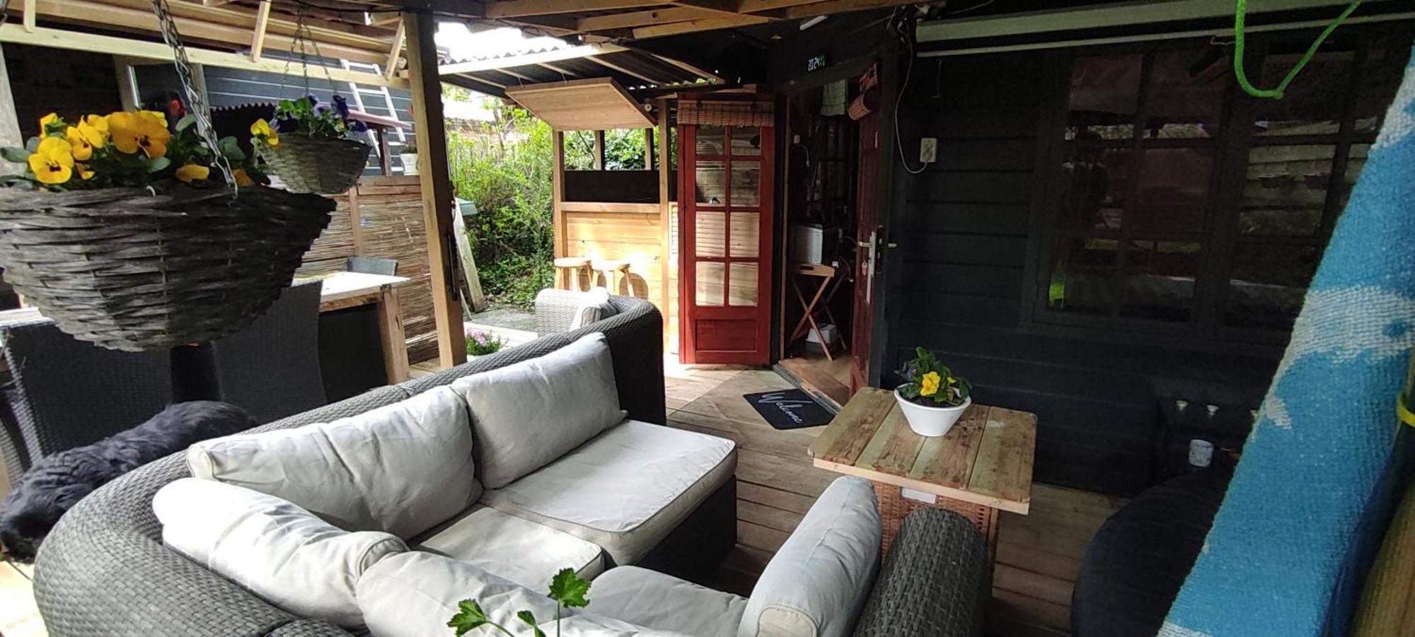 "Tempat Senang" Chalet On The Beautiful Veluwe With Airco Sauna Bbq Jacuzzi Beamer And Dog Putten Exterior photo